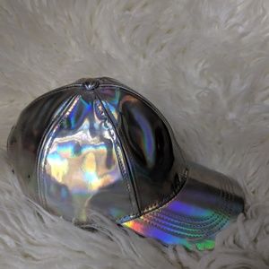 Holographic baseball cap